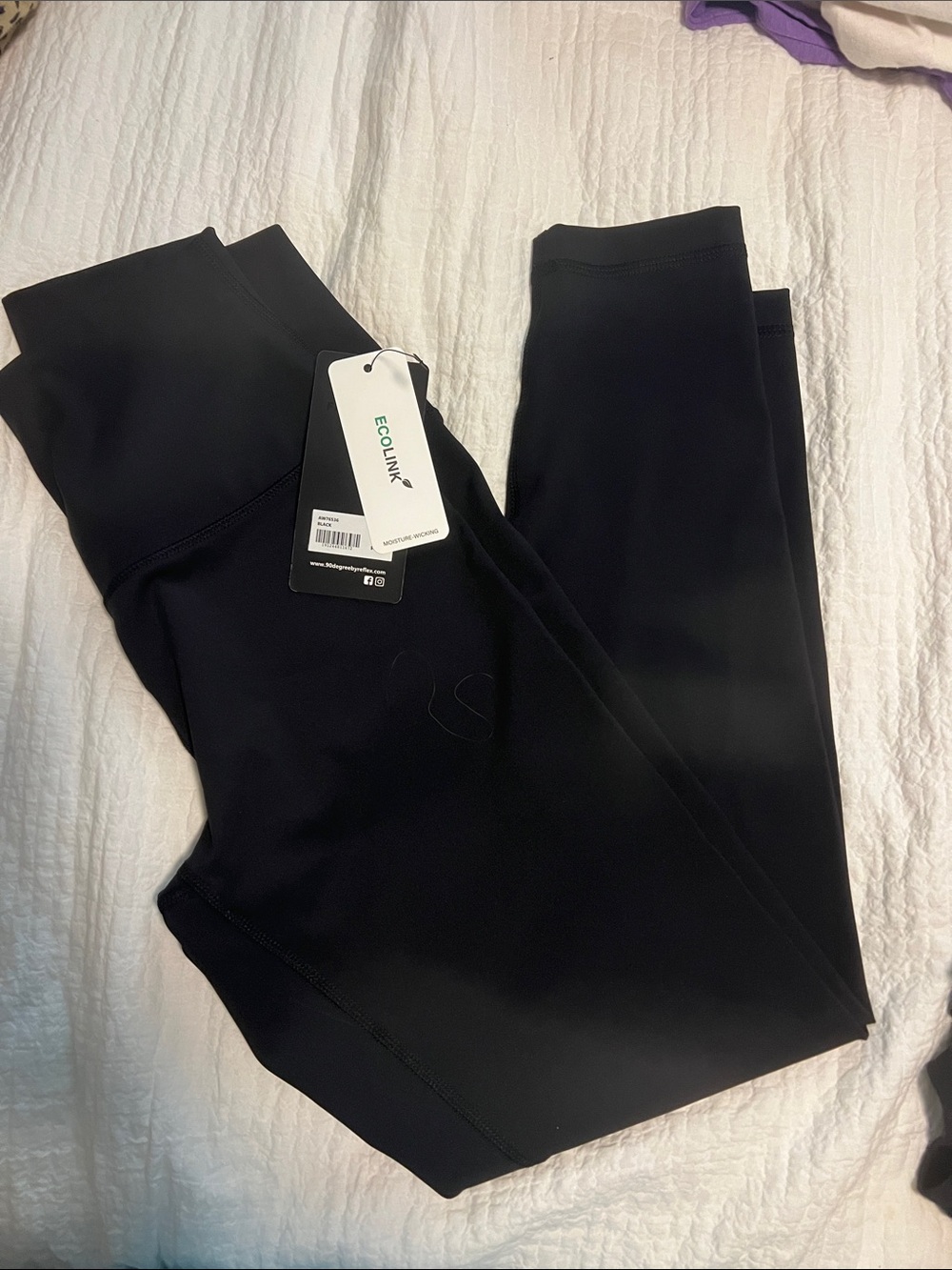 90 Degree By Reflex Kids Black Leggings